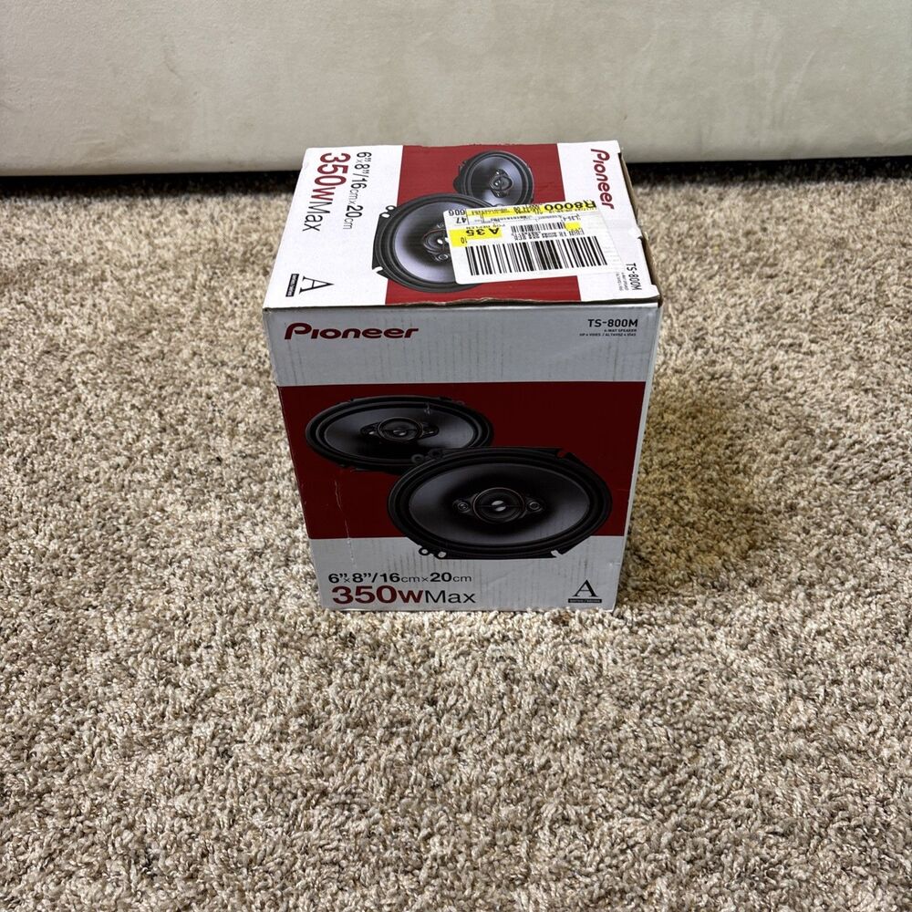 Pioneer 4-way Coaxial Speakers (pair) TS-801M